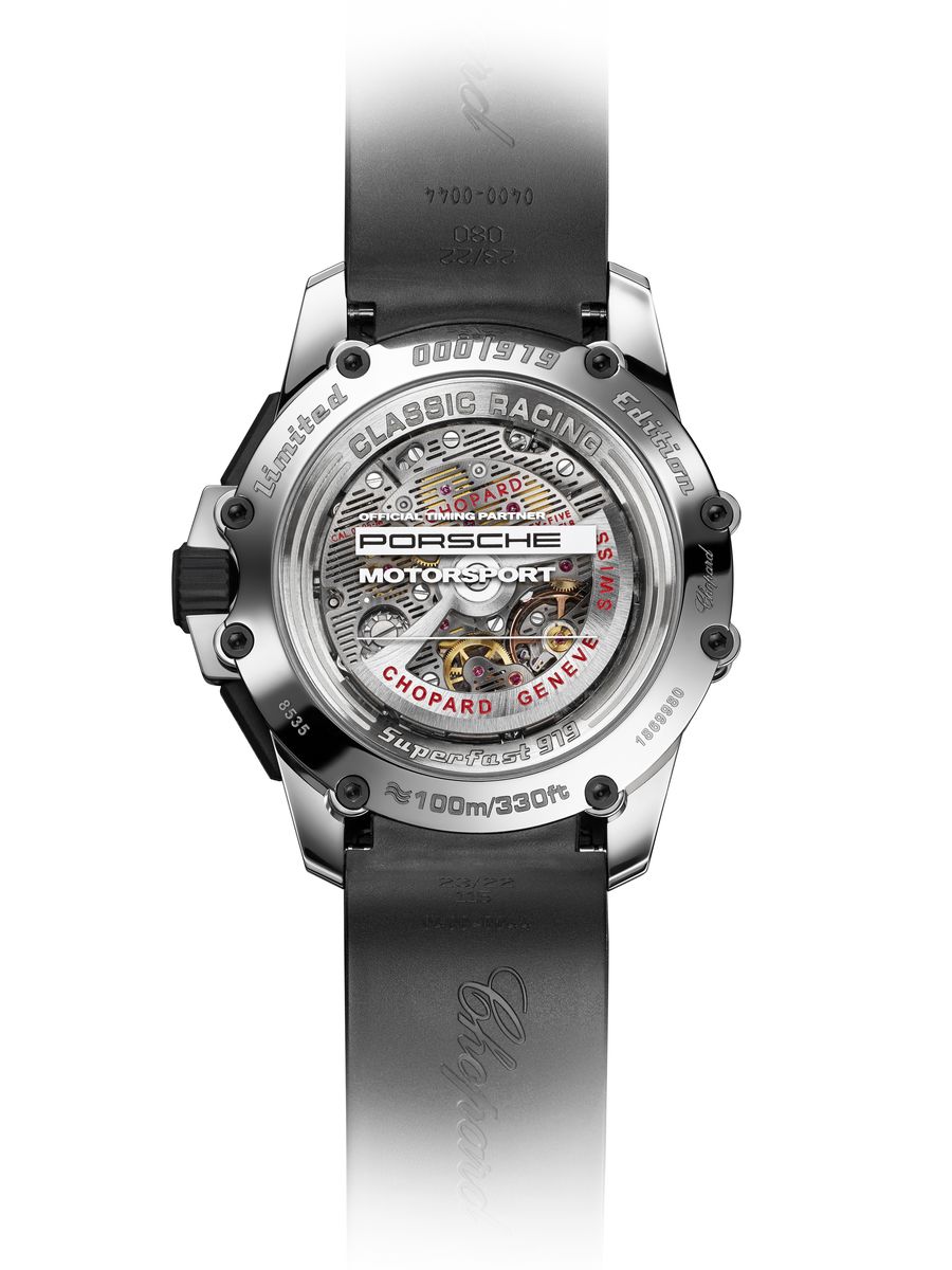 reloj Chopard superfast chrono porsche 919 edition